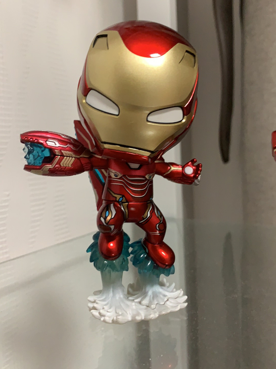 hottoys cosbaby钢铁侠mk50