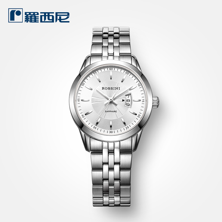 【狂欢价】罗西尼正品手表女士石英表时尚精钢防