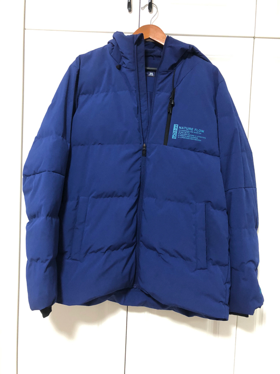 男士安踏羽绒服190码 专柜入手