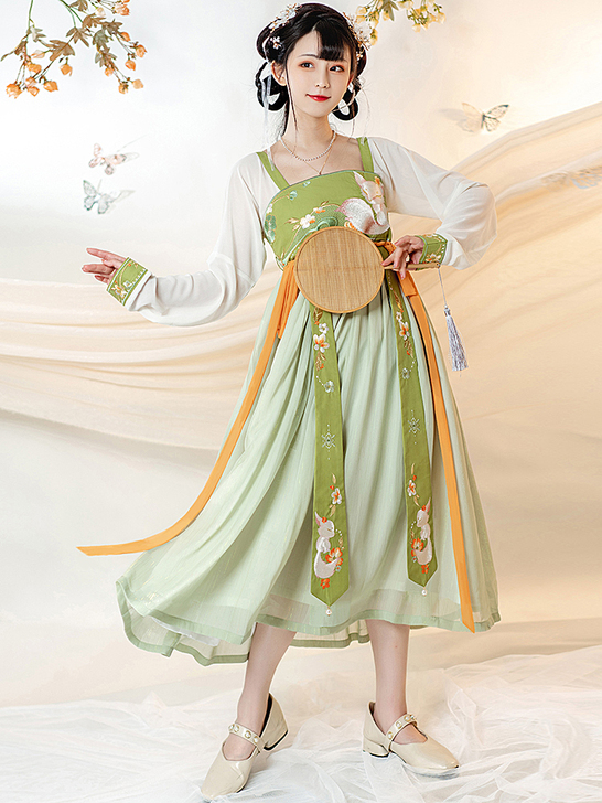 花神记-青丘汉服女春夏国风汉元素连衣裙仙女...