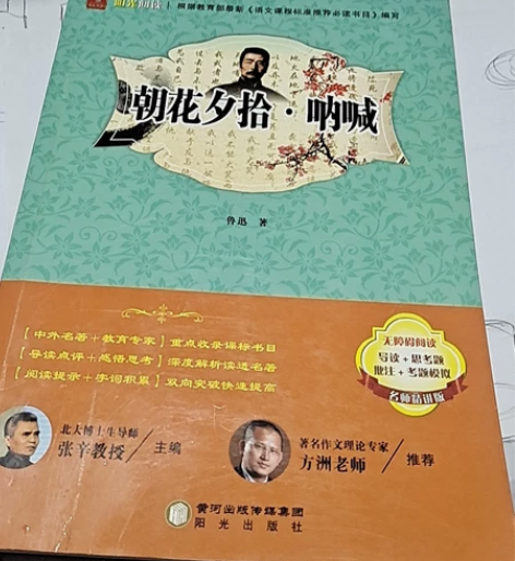 朝花夕拾.呐喊 初中必读书目 带阅读提示和...