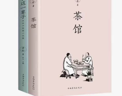 全2册老舍我这一辈子+茶馆老舍中短篇小说集...