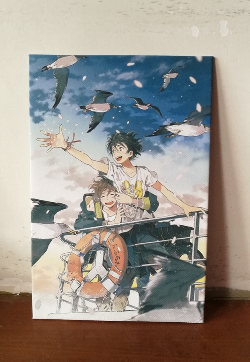 紀伊カンナ 海边的异邦人 防水布板画 无框...