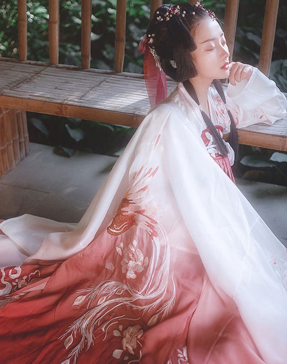 【九陌芳华海棠仙大全套】已绝版重工刺绣汉服