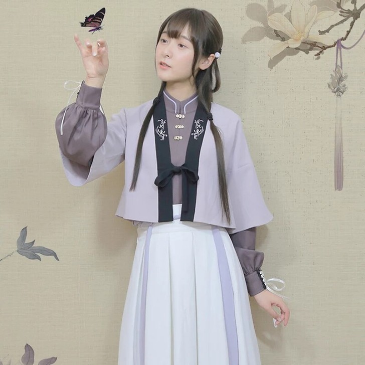 织羽集 芷流 上衣褙子 正版