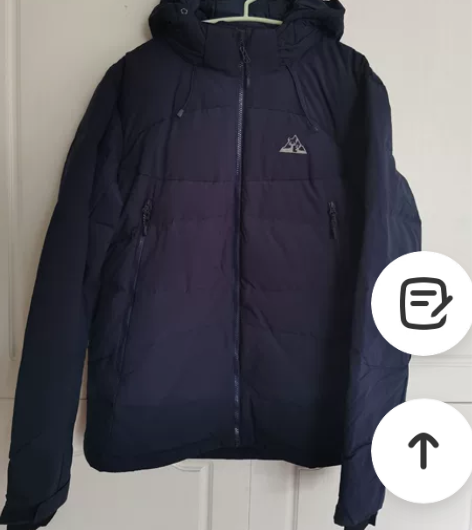 M码 牧笛高男士羽绒服 全新正品 带吊牌 ...