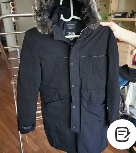 男士中长款修身羽绒服 奥特莱斯一千多购入 ...
