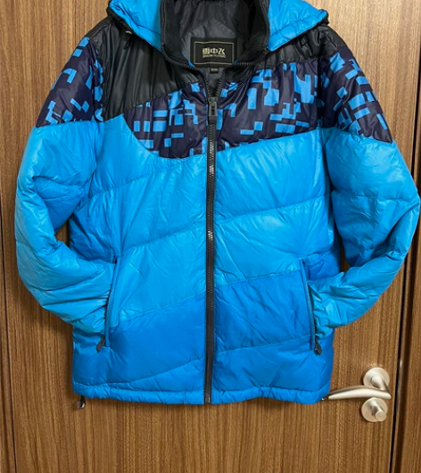 雪中飞羽绒服男士冬季帅气立领短款加厚冬装外...