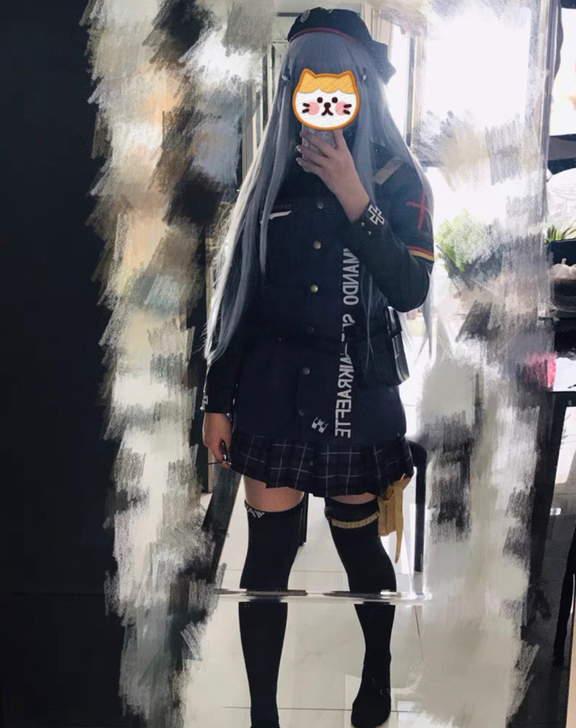 火花动漫 少女前线cos服 hk416衣服...