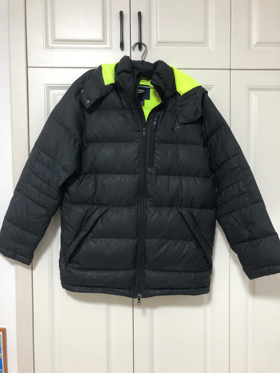 男士耐克190码羽绒服 专柜入手