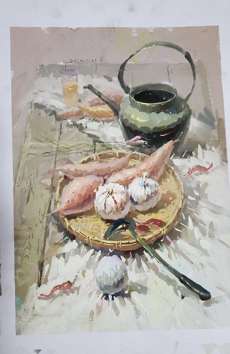 美院毕业老师作品，画室可用，家庭装饰也可以...