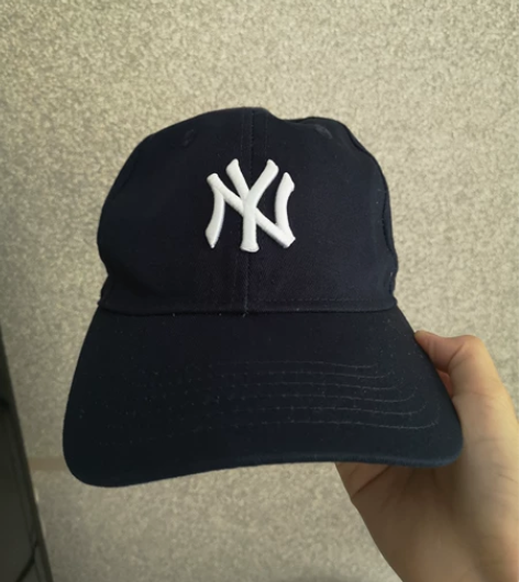 MLB VIP棒球帽藏蓝色男女同款可调节鸭...
