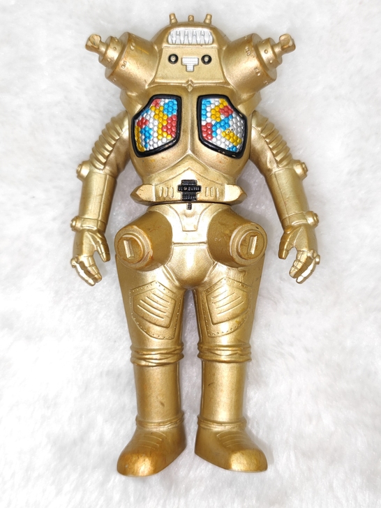 日版宇宙机器人金古桥13cm火花软胶500...