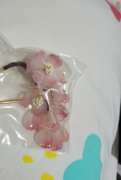 全新，料器花，未曾佩戴，一不小心买上头，回...