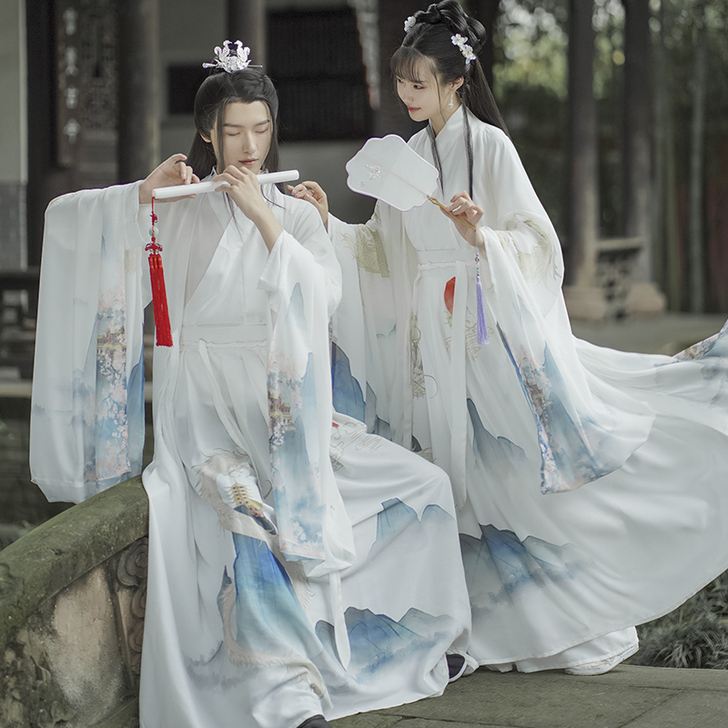 可换可换可换！）序绘龙围 魏晋交领汉服