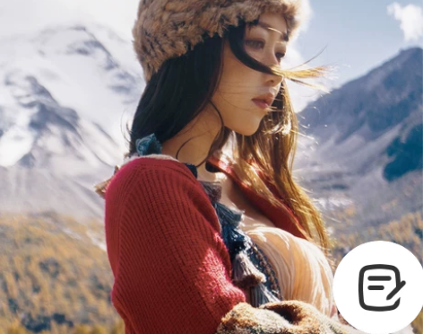 网红秋冬毛毛绒草原雪地帽新疆西藏旅游拍照穿...