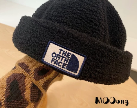 MOOong秋冬儿童羊羔毛帽毛绒帽护耳帽子...