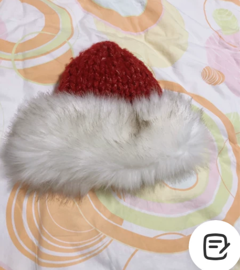 粗呢毛绒帽，仅戴一次【包邮不议价】 感兴趣...