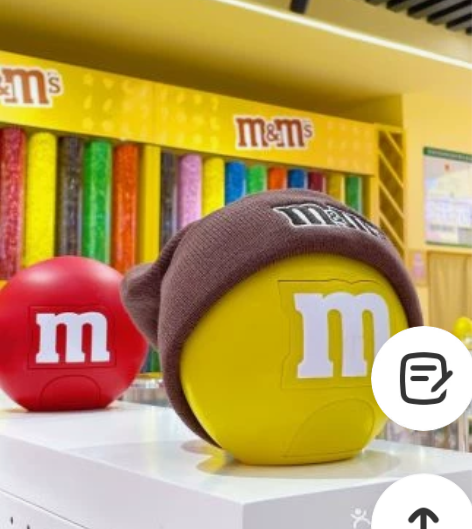 M豆潮酷毛绒帽，22.5厘米宽，21厘米高...