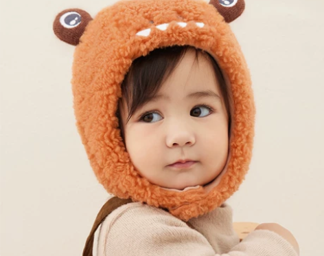 【补到货了】尼多熊2021宝宝帽子秋冬款护...