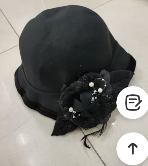 羊毛小礼帽3顶包邮 3顶，20%的羊毛，一...