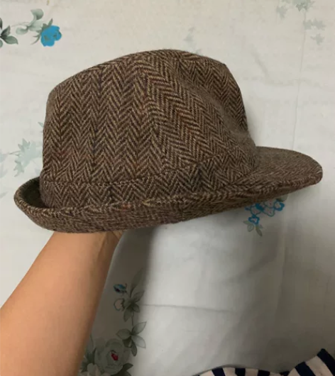 滨波羊毛礼帽 全新正品，材质:100%羊毛...