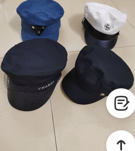 捡漏 全新海军帽英伦时尚贝雷帽 感兴趣的话...