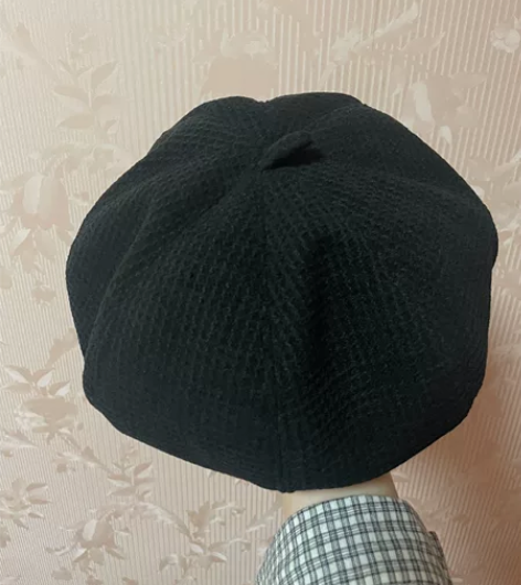 全新 黑色贝雷帽 在三福买回来一次没带过 ...