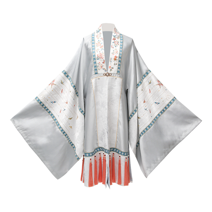 七月夕周年庆走秀款  醉琼鸢 明制汉服明披...