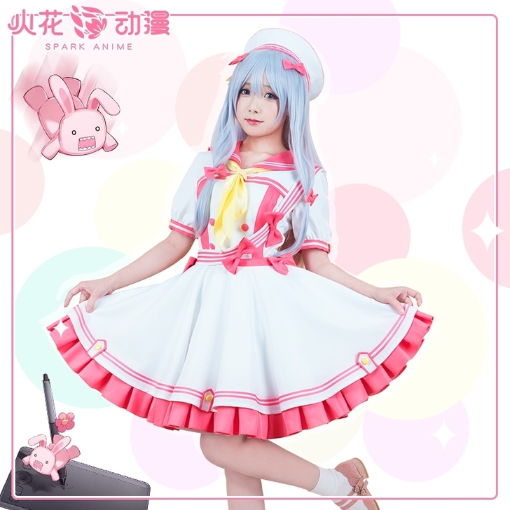 火花动漫和泉纱雾魔法少女cos