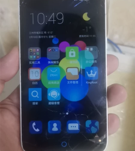 一台闲置中兴c880a手机，便宜处理，废品...