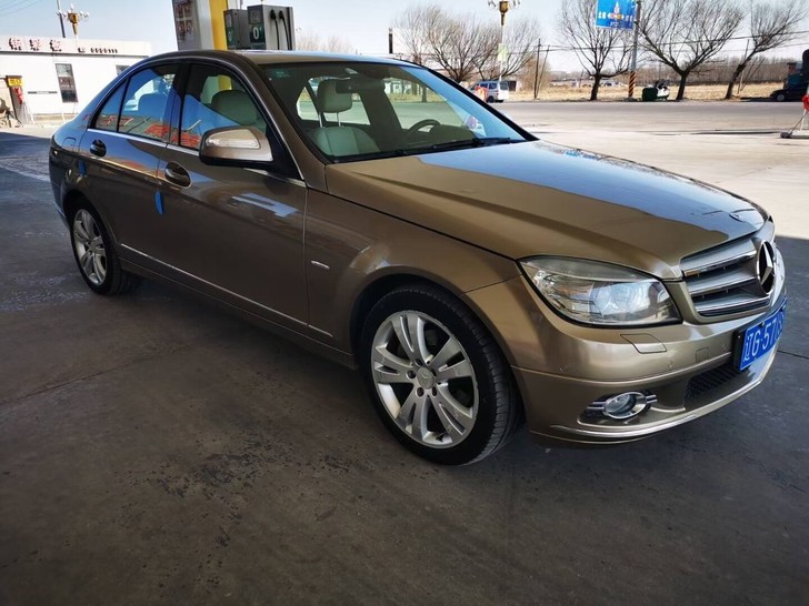 09年奔驰C230 自动2.5 V6天窗顶...