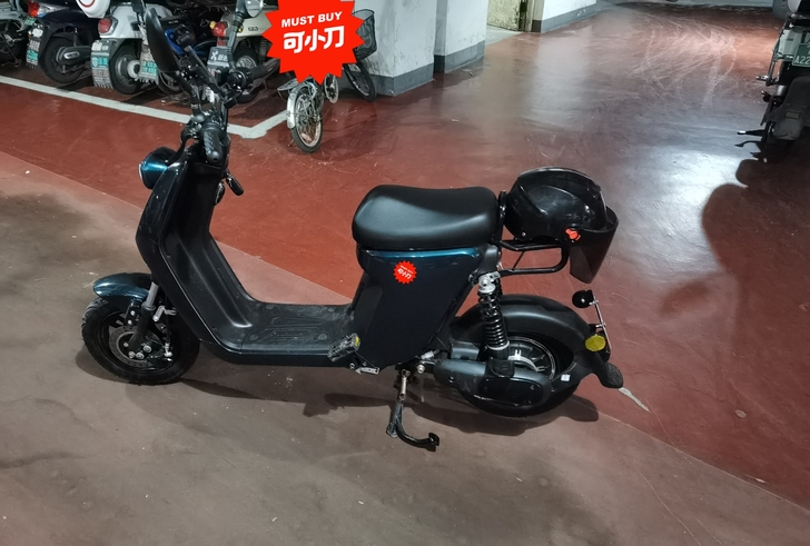 加州豹新国标电动车48V锂电瓶踏板助力电瓶...