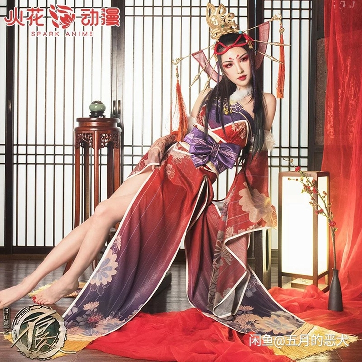 火花动漫正版授权画江湖之不良人cos服女帝...