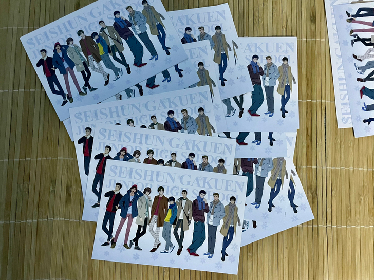 网球王子 青学oioi 丸井 特典明信片