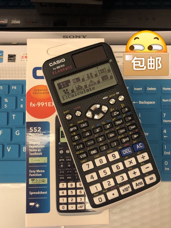 卡西西欧fx-991EX科学函数计算器全新...