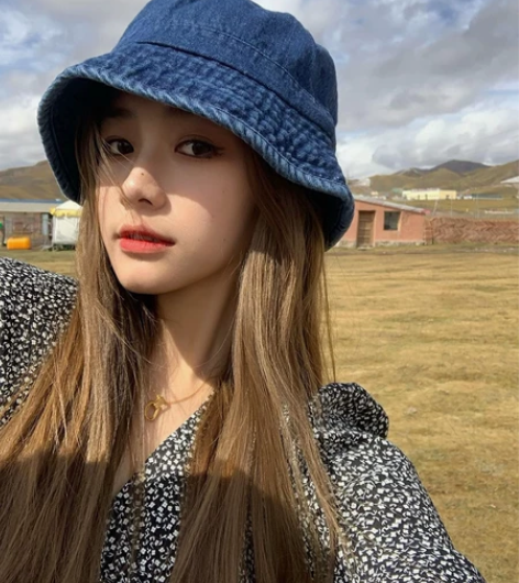 全新包邮 | 夏季休闲渔夫帽牛仔面料情侣盆...