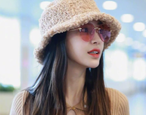 秋冬季新款羊羔毛渔夫帽子女日系盆帽护耳帽 ...