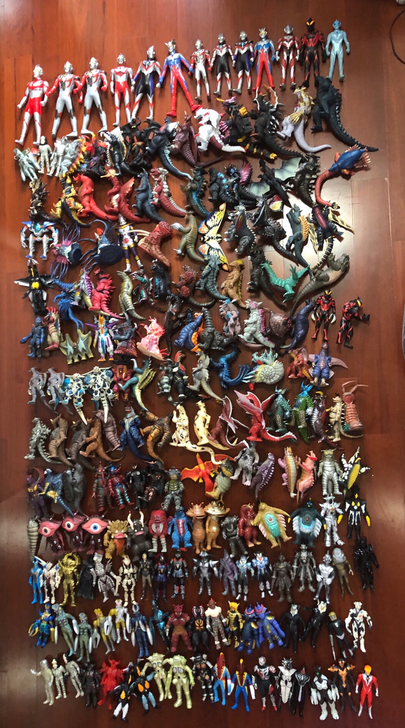 万代奥特曼，万代17CM奥特曼怪兽，14C...