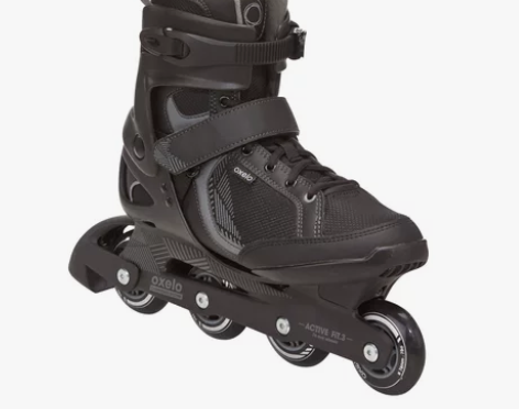 迪卡侬轮滑鞋成人直排轮溜冰鞋旱冰鞋，44码...