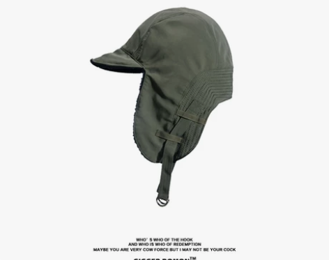 TROOPER HAT飞行员帽加绒雷锋帽骑...