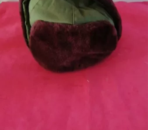 雷锋帽棉帽老帽子帽子老物件 80年代雷锋帽...