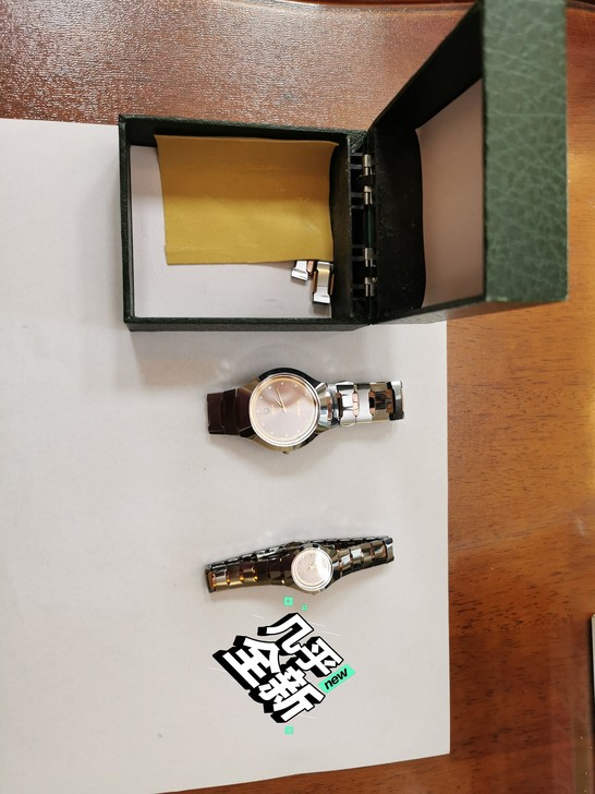 雷达手表，情侣，钨钢链，石英机芯，男款就带...