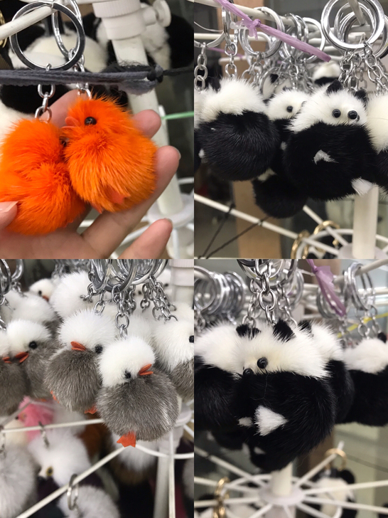 水貂挂件 两个起包邮