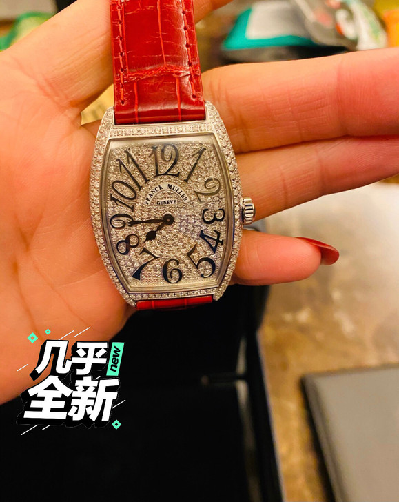 法兰克穆勒后钻满天星，专柜无钻6万起！