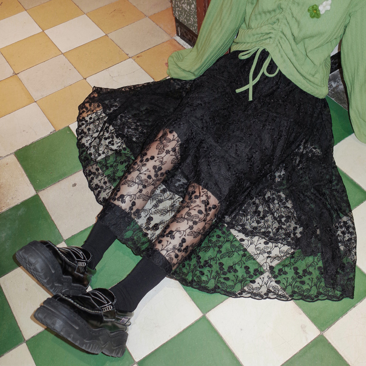 复古黑色半身裙女春秋2020新款百搭a字裙...