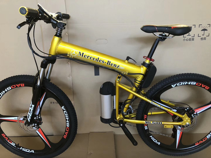 奔驰电动折叠自行车 2020新款 升级版电...