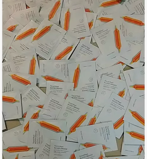 血橙面膜19.9元30片，美白补水保湿滋润...