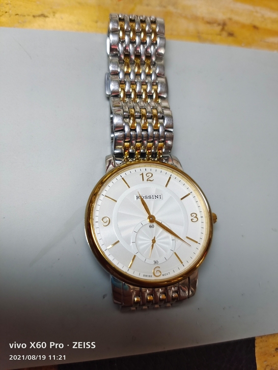 罗西尼超薄石英表