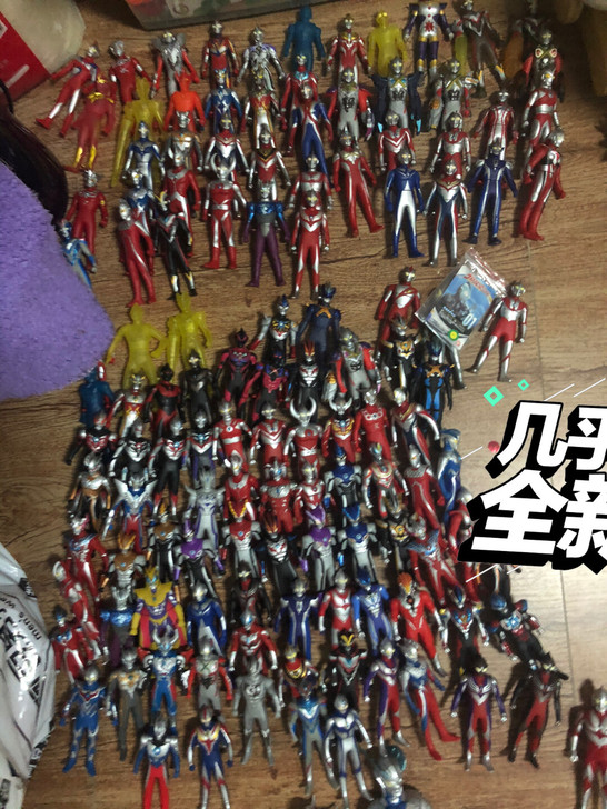 日版万代火花人偶500系列万代大声光奥特曼...